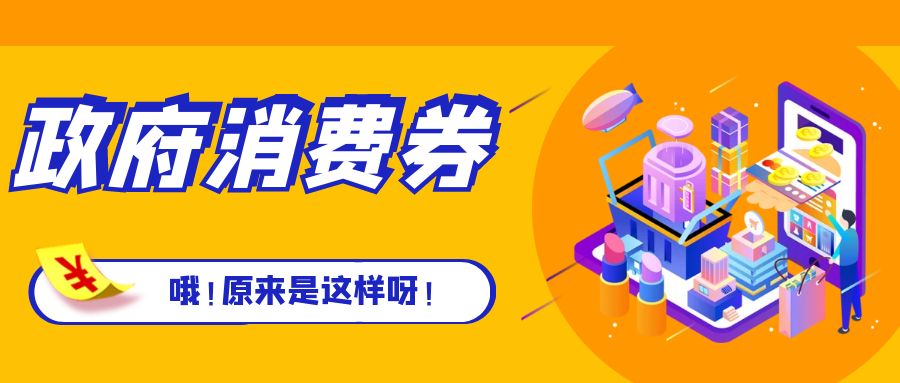 哦!原来政府消费券是这么一回事啊。